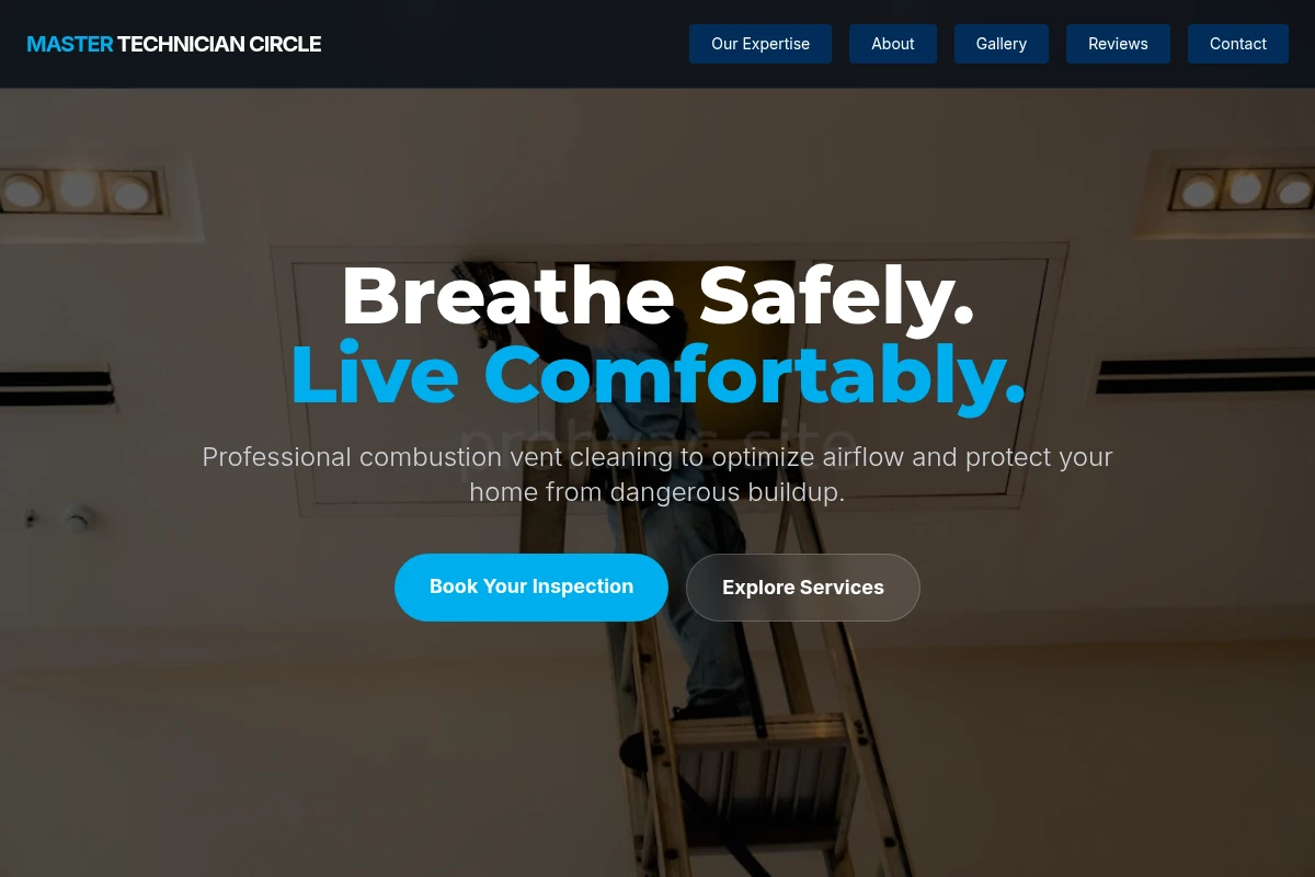 Combustion Vent Cleaning